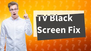 How much to fix a black screen on TV [upl. by Nnaesor]