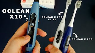 OCLEAN X10  Recenzja i Porównanie do Oclean X Pro  X Pro Elite [upl. by Haraf]