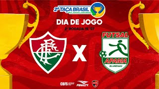 Taça Brasil Sub08 Masc Especial  Fluminense X APAMA  2ª Rodada  Ao Vivo [upl. by Bulley]