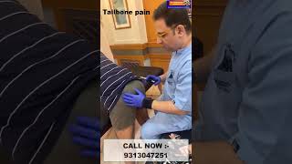 Tailbone pain  Chiropractic Treatment  Dr Varun  Call  9313047251 delhi noida gurugram [upl. by Annaoj]