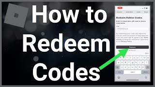 How To Redeem Roblox Codes [upl. by Natassia174]