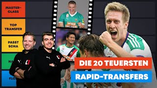 Ranking Die 20 teuersten RapidTransfers I Ansakonferenz [upl. by Annekahs]