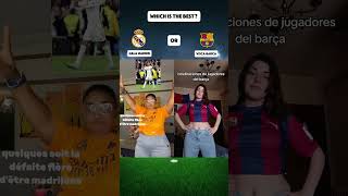 VISCA BARÇA Vs HALA MADRID shorts dance music halamadrid viscabarça laliga [upl. by Yesima]