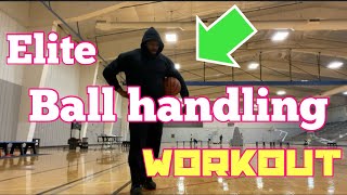 ELITE BALL HANDLING workout for BASKETBALL  MUST DO BALL HANDLING DRILLS [upl. by Adnilim]