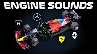 The BEST Assetto Corsa F1 Engine Sounds 🔊😍 Renault Mercedes Ferrari Honda [upl. by Dyke]