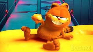 Garfield tente séchappe de lusine de fromage 🧀  Garfield  Héros malgré lui  Extrait VF [upl. by Farrica]