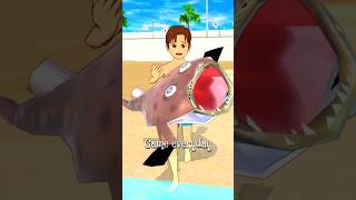 SERU BANGET‼️ UTA DAN IKAN MONGFISH🐡shorts sakuraschoolsimulator [upl. by Idzik]