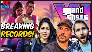 GRAND THEFT AUTO VI Trailer Breaks records on views in 24 hours  Big Thing [upl. by Serge]