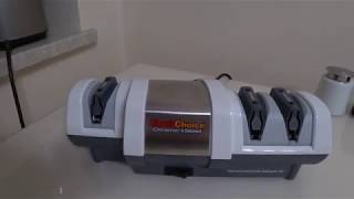 Elektryczna ostrzałka Chefs Choice 700 CeramicSteel Electric Sharpener [upl. by Verdie]