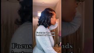 Length Retention  Relaxed Hair  ToyaJTV [upl. by Annauqal]