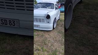 💥💥Trabant Breitbau beim Barkastreffen in Podelwitz 💥💥 trabant ddr tuning gta tiefergelegt [upl. by Narag544]