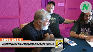 We Interview Futurama’s Maurice LeMarche John DiMaggio amp David Herman at SDCC 2024 [upl. by Lilybelle]