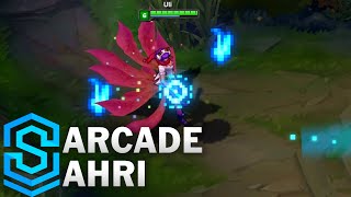 Arcade Ahri Skin Spotlight  League of Legends [upl. by Eniledam]