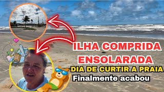 ILHA COMPRIDA SUPER ENSOLARADA 🌞 DIA DE CURTIR ilhacomprida [upl. by Noiraa395]