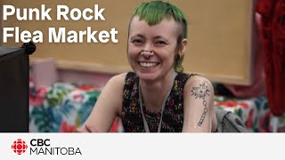 Punk rock flea market  Sights amp sounds [upl. by Leitnahs]