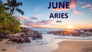 Aries Monthly Tarot Reading  June 2024  BIG CHANGES COMING IN ARIES [upl. by Deloris633]