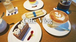 ヨックモックカフェがオシャレすぎる！【青山  ブルーブリックラウンジ （BLUE BRICK LOUNGE）YOKUMOKU】 Tokyo 4K Vlog 42 [upl. by Mohandas]