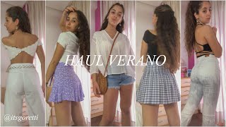 Tryon haul verano 2020 Subdued Ese o Ese TheAre Zara Bershka PullampBear· itsgoretti [upl. by Norah]