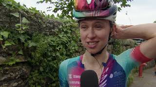 Katarzyna Niewiadoma  Interview at the finish  Stage 3  Tour de Suisse Women 2024 [upl. by Aelam]