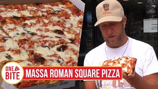 Barstool Pizza Review  Massa Roman Square Pizza Scotch Plains NJ [upl. by Pinter]