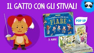 😺👢IL GATTO CON GLI STIVALI 📚Libro per bambini storia per bambini storieperbambini libriperbambini [upl. by Myk]