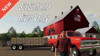 Setting up a CNH farm on Susquehanna River Valley by Nitrodad  EP1 [upl. by Claudy]