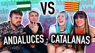 ANDALUCES VS CATALANAS 💥 ¿¡Quién sabe más expresiones 💪🏻  Carla Laubalo [upl. by Ecad111]