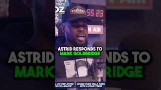 Astrid Wett Responds To Mark Goldbridge 😂 markgoldbridge astridwett football [upl. by Sterling]