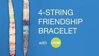 4String Friendship Bracelet [upl. by Mauldon]