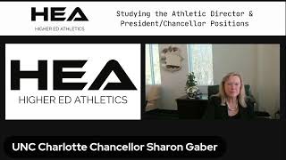 UNC Charlotte Chancellor Sharon Gaber [upl. by Gehlbach]