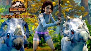 JURASSIC WORLD ACAMPAMENTO JURÁSSICO  Trailer Quinta Temporada  Netflix [upl. by Akeirahs]