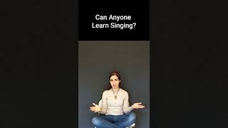 Can Anyone Learn To Sing Honest Answer By Vocal Coach shortsvideo [upl. by Anauqaj67]