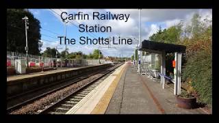 Carfin Railway Station Shotts Line Scotland [upl. by Ayocat]