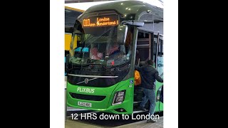 What is Flixbus like I spent almost 12 hours and £30 to find out Edinburgh to London [upl. by Meter]