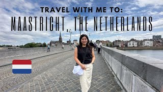 Travel With Me To Maastricht The Netherlands  City Walking Tour travel netherlands europe [upl. by Luella]