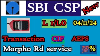 Sbi kiosk L1L0 Installation SBI CSP CIF Transation AEPS Transaction not work problem solved [upl. by Herring]