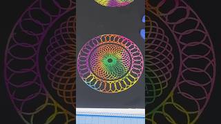 spirograph drawing spirograph like👍 viralvideo asmr ashortaday relaxing [upl. by Nirda549]