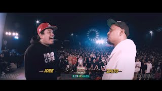 FlipTop  Zaito vs JDee  Isabuhay 2023 [upl. by Ahsuoj642]