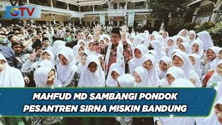 Mahfud MD Sambangi Pondok Pesantren Sirna Miskin Bandung  Kilas iNews 1612 [upl. by Oicneconi]