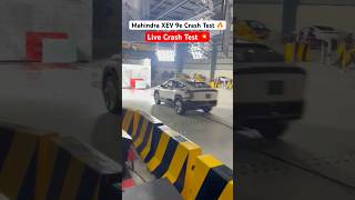 Mahindra XEV 9e Live Crash test 🔥 [upl. by Briant529]