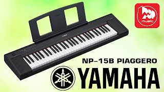 Цифровое пианино YAMAHA NP15B PIAGGERO [upl. by Gideon]