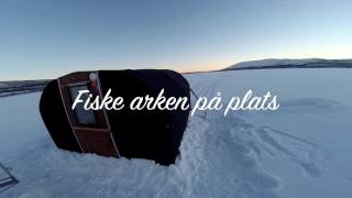 Rödingfiske i Kirunafjällen 2017 [upl. by Jolie]