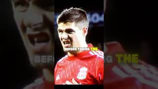 The conspiracy behind Steven Gerrard penalty miss against Blackburn Rover football liverpool [upl. by Olgnaed]