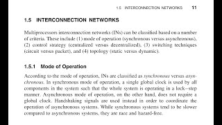 Interconnection Networks  Chapter 1  Classification of multiprocessors interconnection networks [upl. by Luisa]