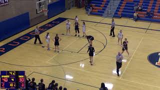 Ridgefield vs Washougal High School Girls JuniorVarsity Basketball [upl. by Monahon389]