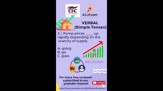 2024 CSC Reviewer Verbal Simple Tenses Latest 2024  Lumabas sa CSC Exam 😱😱 [upl. by Sissie912]