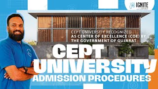 HOW TO APPLY IN CEPT UNIVERSITY ALL ABOUT CEPT ADMISSION PROCEDURE [upl. by Bierman]