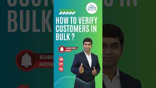 HOW TO VERIFY CUSTOMERS IN BULK [upl. by Carola]