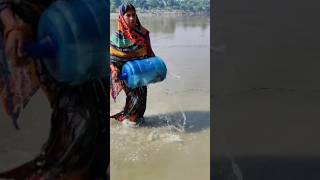 Big Bottle fish catching video in river  bottle catching fish with water bottle in river [upl. by Oahc]