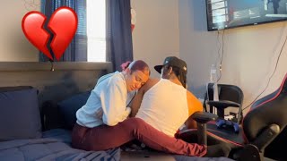 Randomly CRYING Prank On My Boyfriend Cute Reaction [upl. by Janis]